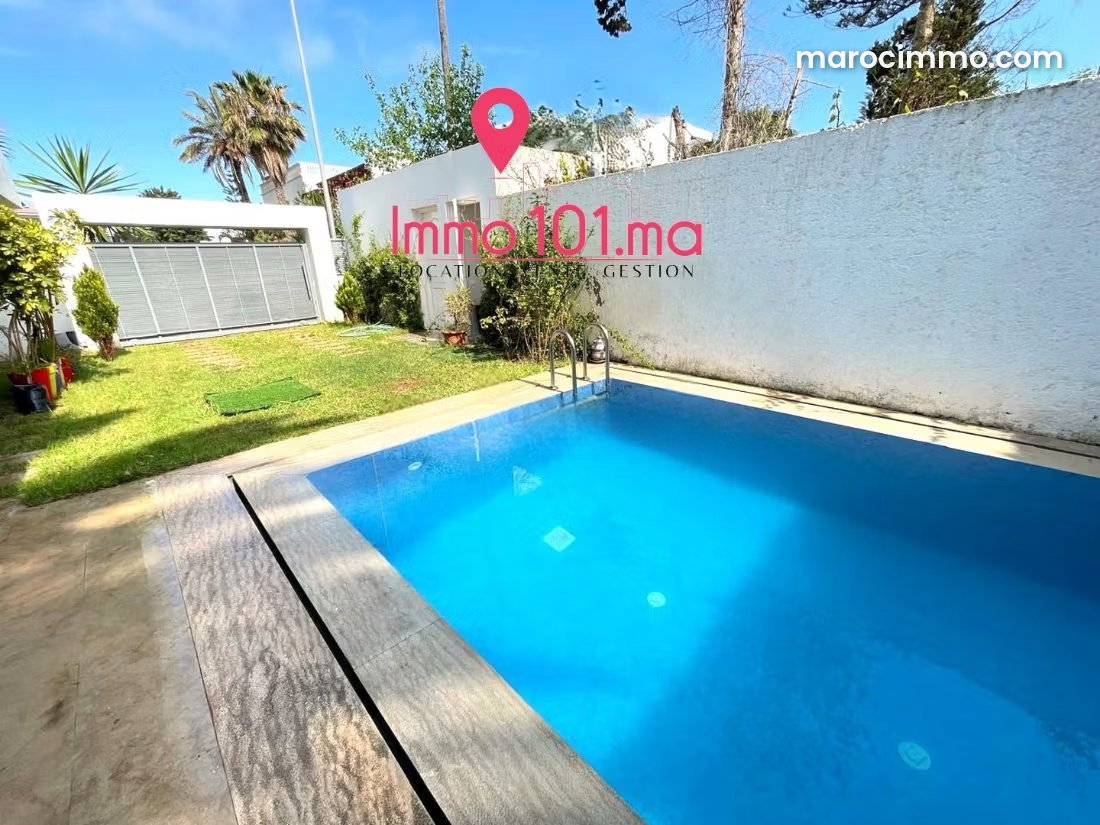 Contemporary 316 m² Villa with Pool, Harhoura, Temara — Temara