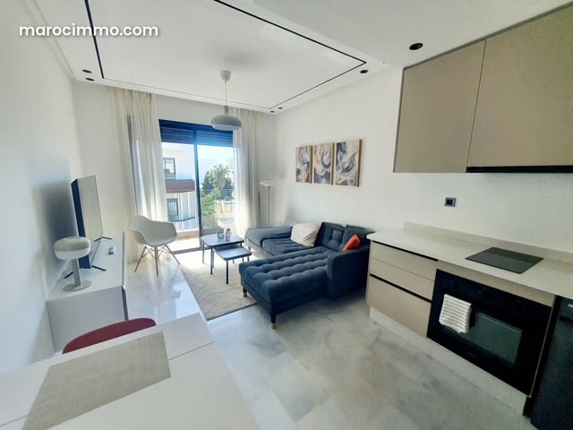 Top studio moderne meublé tout neuf jamais habité — 4