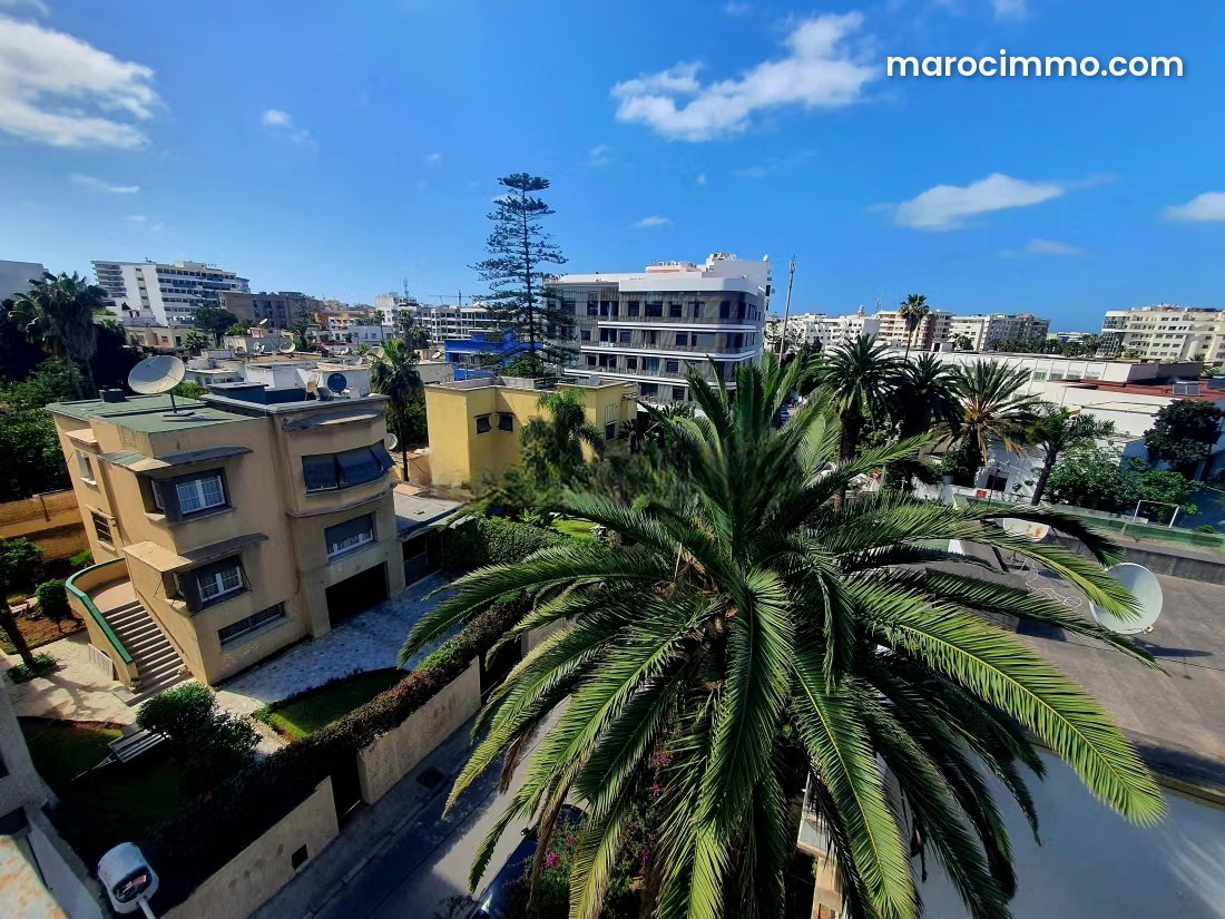 Furnished Apartment with Terrace for Rent in Palmier, Casablanca — Casablanca