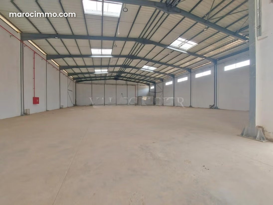 920 m² Industrial Premises, Central Bouskoura, Secure Business Park — Bouskoura
