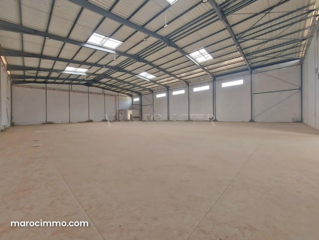Location local industriel 920m2 ZI Bouskoura, Casablanca — 4