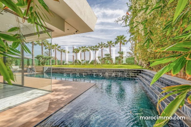 Villa d’architecte contemporaine en front golf — Marrakech