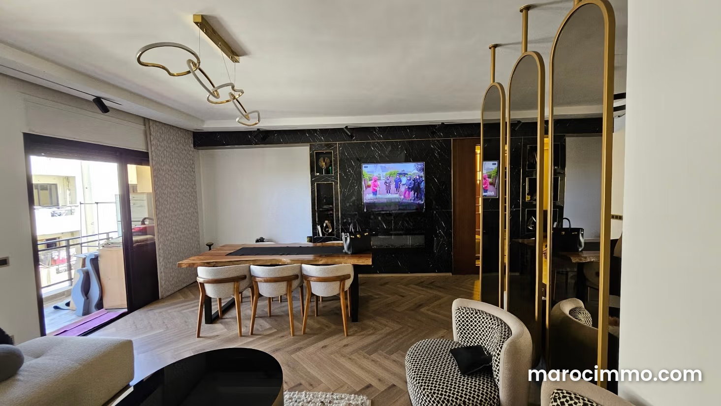 155 m² Apartment with Terrace in Casablanca's Quartier des Hôpitaux — Casablanca