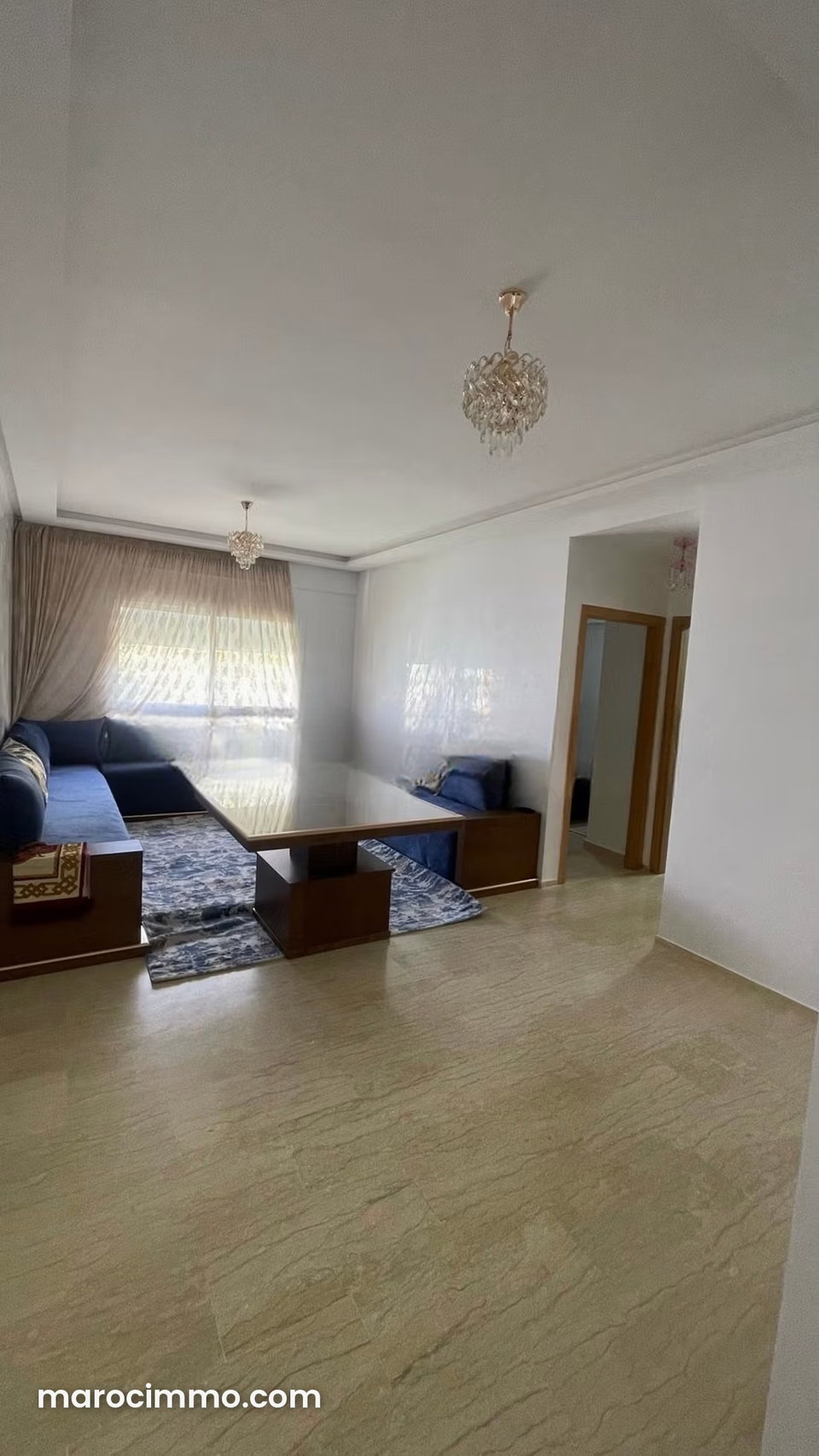 Neuf appartement de 2 chambres à Aida village Tanger