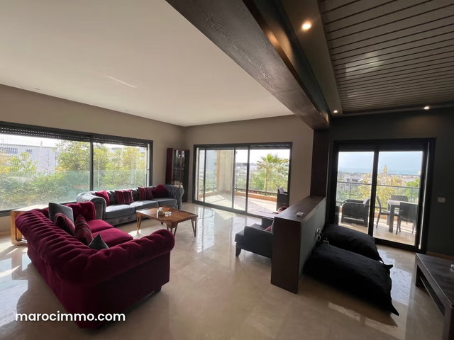 Magnifique appartement meublé à louer à Darbouazza — 2