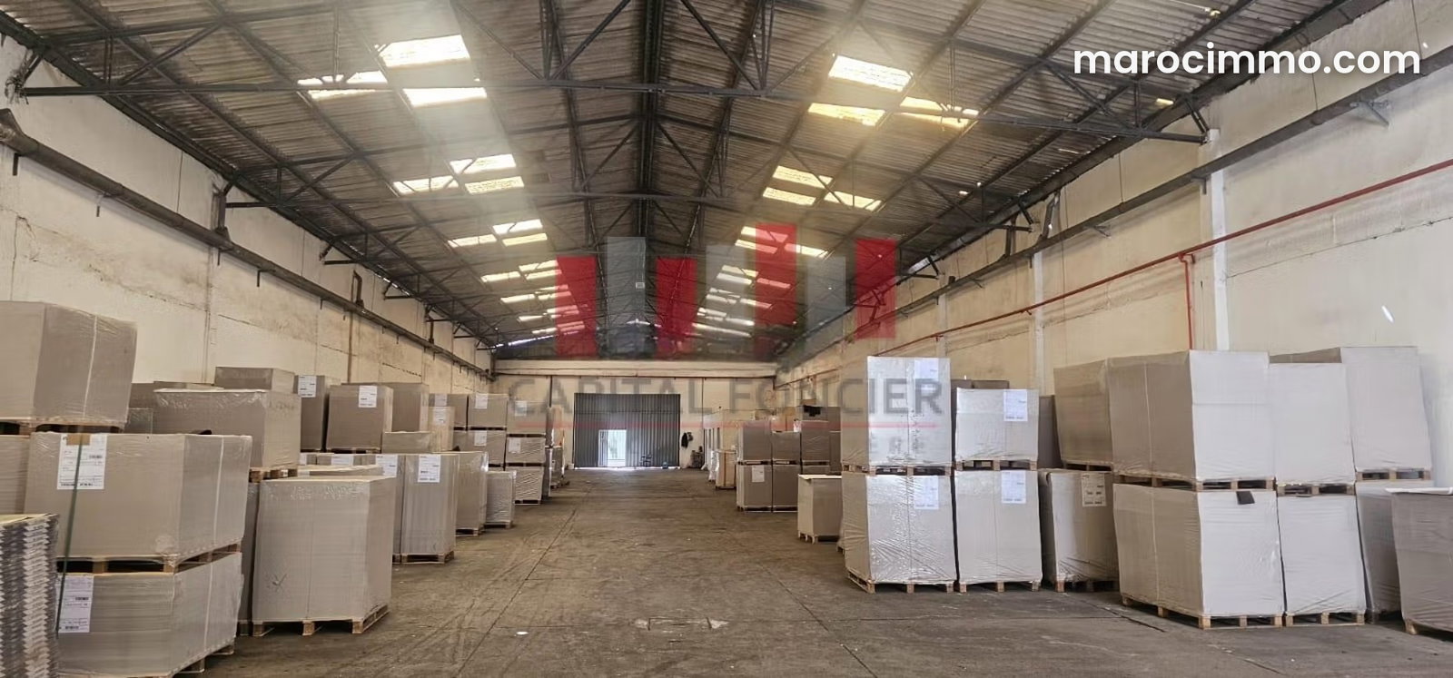 1,400 m² Industrial Facility with Reinforced Slab, Ain Sebaa, Casablanca — Casablanca