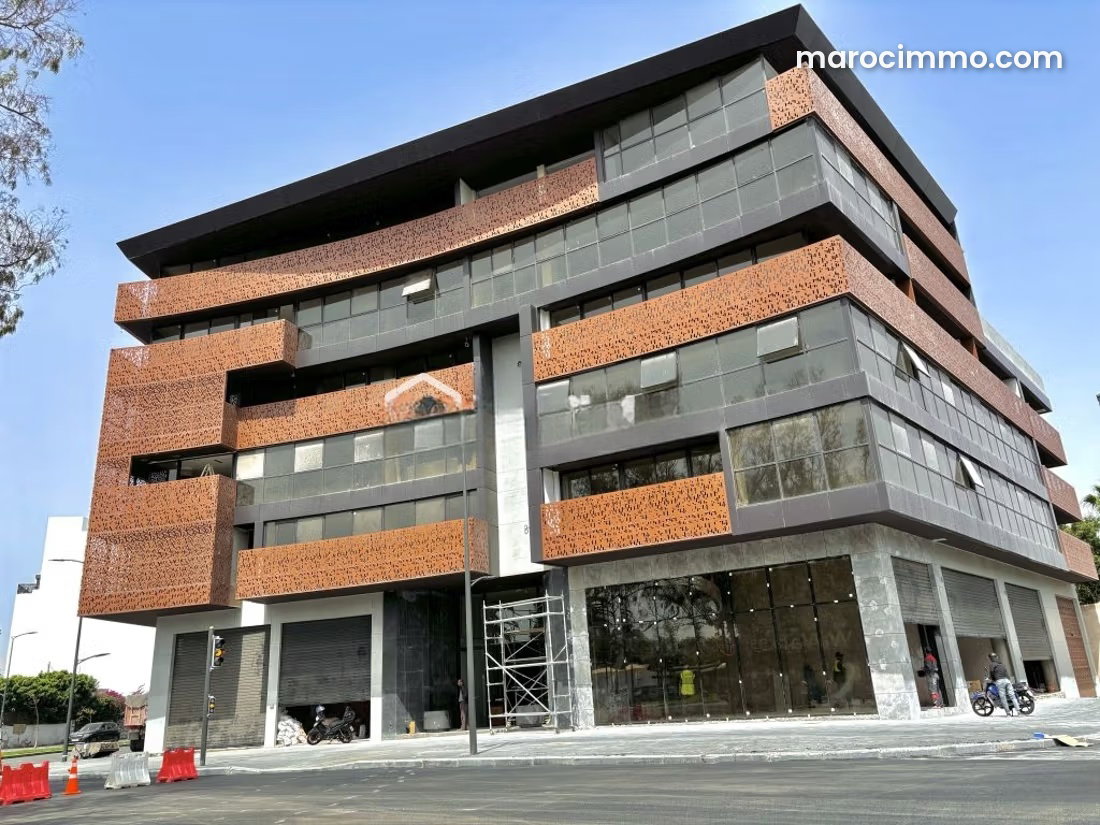118 sqm New Office for Lease, Oasis, Casablanca, Modern Open-Plan Space — Casablanca