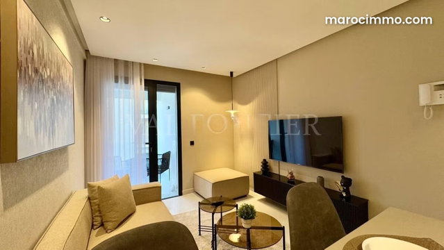 Location très beau Studio meublé avec Terrasse et parking Les Princesses, Casablanca — 3