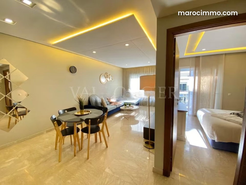Rent Superb Furnished Studio with Rooted Terrace, Casablanca