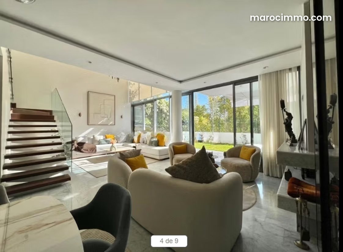 Duplex 218 m² à Ville Verte Bouskoura, cadre de vie recherché — Bouskoura