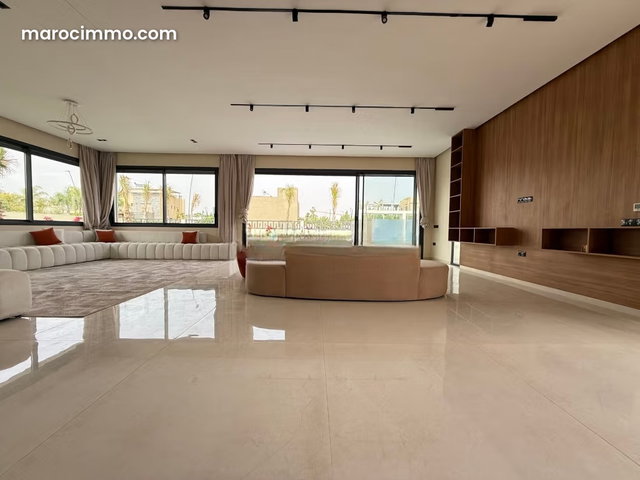 Villa Neuve à Vendre – Golf Noria Marrakech, 5 Suites, Piscine Design & Rooftop, à 10 min du Morocco Mall — 5