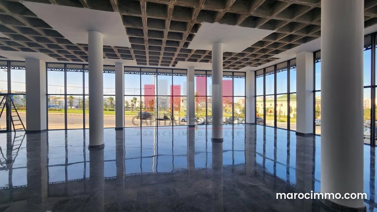 New 2,000 m² Office Building for Rent in Bouskoura