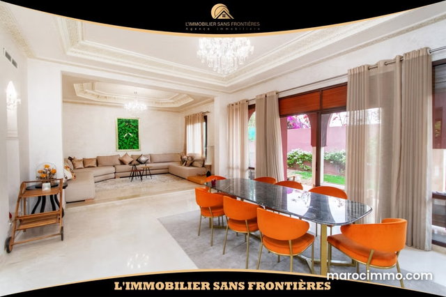Villa meublée à louer – Sans vis à vis – Targa, Marrakech — 2