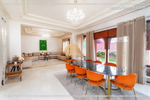 Villa meublée à louer – Sans vis à vis – Targa, Marrakech — 4