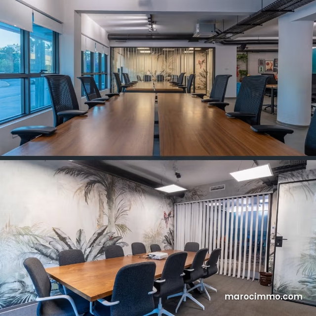 Bureau Prime 842 M² Aménagé Meublé Neuf — 2