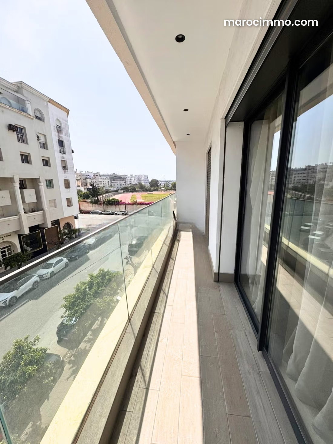 Furnished studio with terrace for rent in Bourgogne, Casablanca — Casablanca