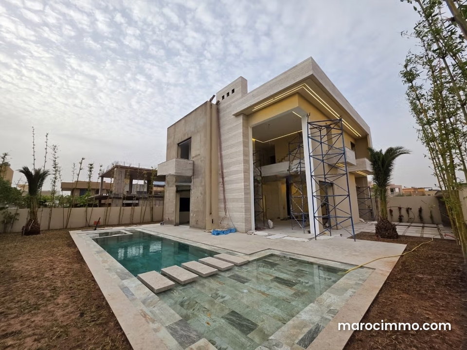 Marrakech – High-End Contemporary Villa on Golf Course Estate – Route de Tahanaout