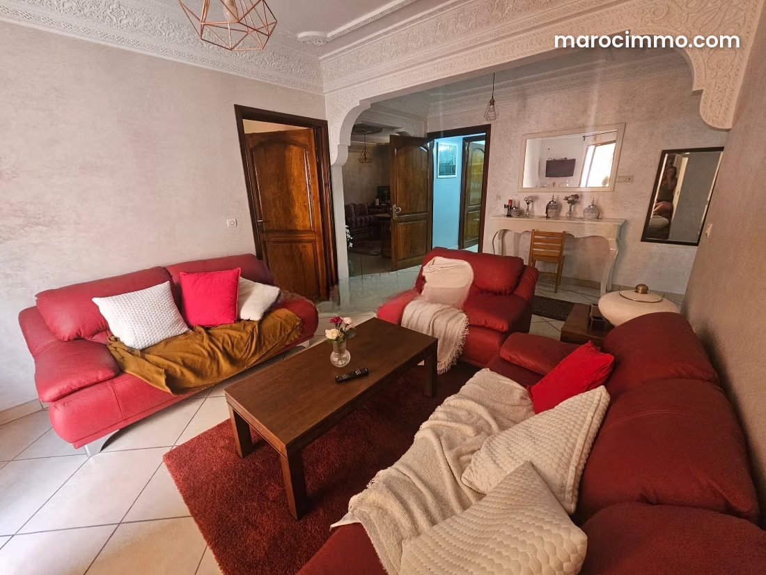 Appartement meublé avec terrasse à Hay Targa Marrakech — Marrakech