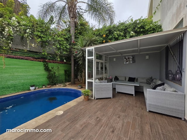 Villa en bande avec piscine Ain Diab Extension — 4