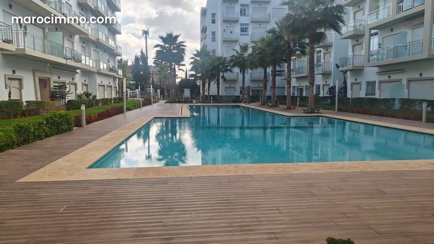 Appartement 80 m² avec piscine et jardin, Al Kawtar, Bouznika — Bouznika
