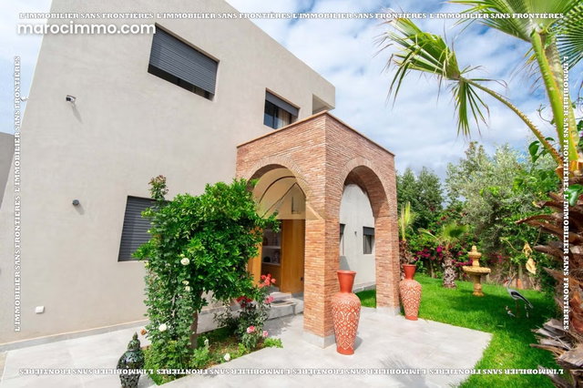 Villa meublée à louer à Route fès, Marrakech — Piscine privée — 500 m² — 5