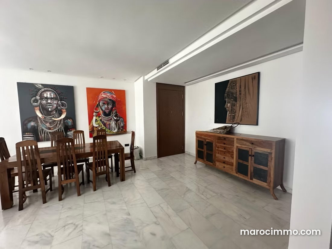Furnished 126 sqm Apartment with Terrace in Les Princesses, Casablanca — Casablanca