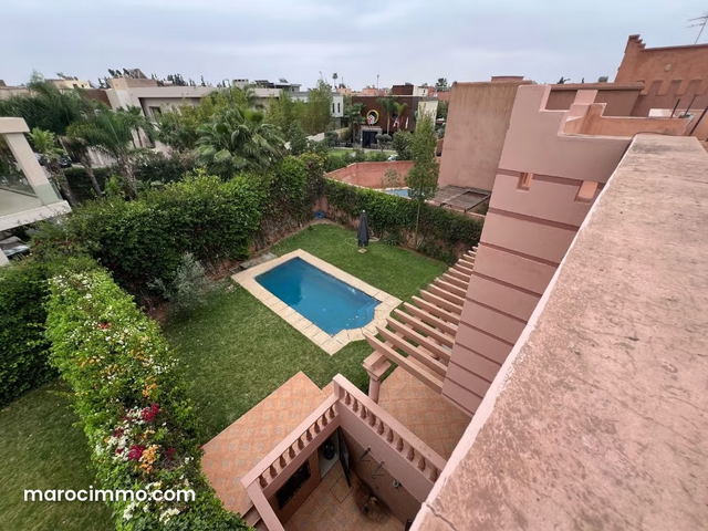 Grande Villa de Luxe avec Piscine et Hammam — مراكش