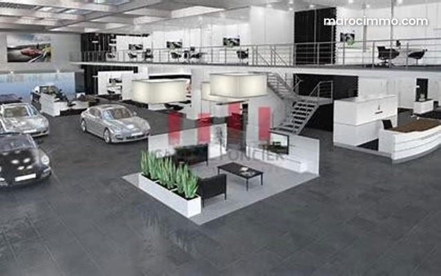 Commercial Villa for Sale in Gandhi Boulevard Fully Furnished and Equipped Showroom — Casablanca