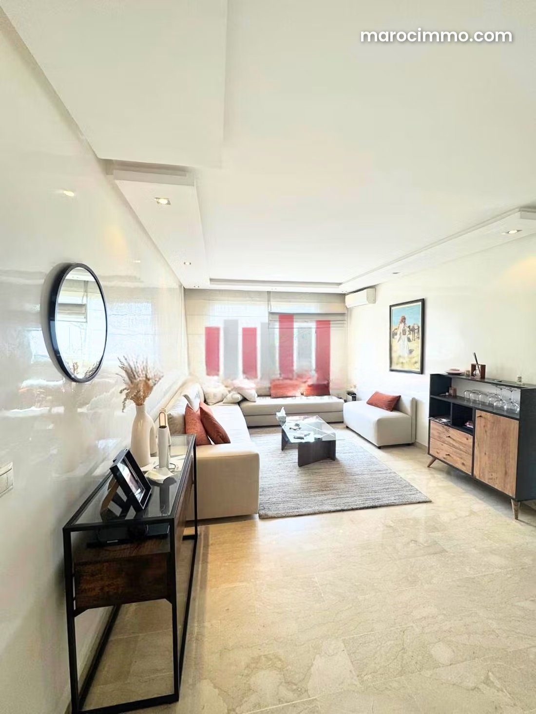 Furnished Apartment with Terrace for Sale in Maarif, Casablanca — Casablanca