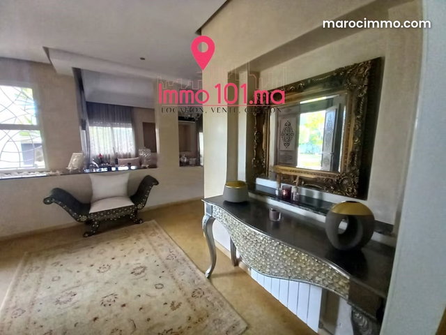 Rent Furnished Villa in Orangeraie Souissi — 3