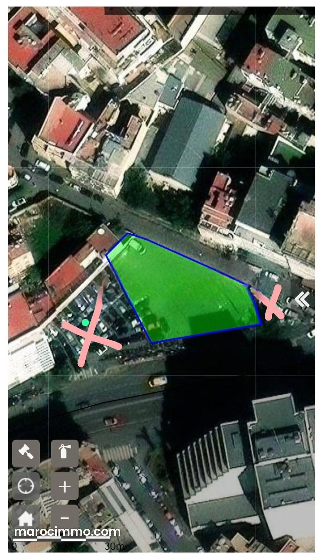 920 m² Plot on Anfa Boulevard, Sidi Belyout, Casablanca — Casablanca