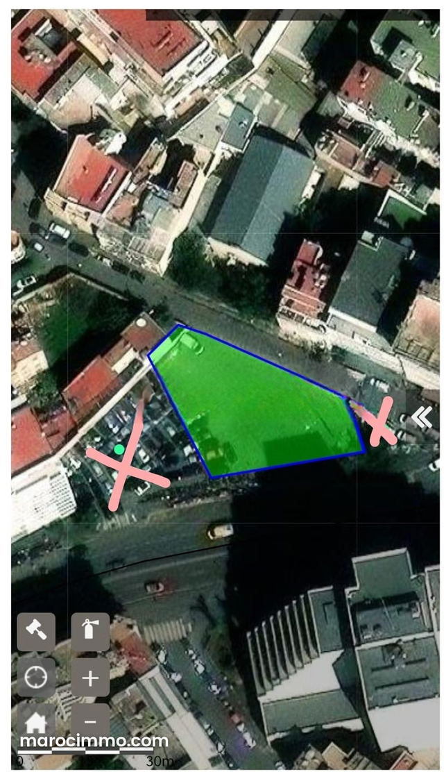 Buildable Land 920m² Blvd Anfa 10 Floors — Casablanca
