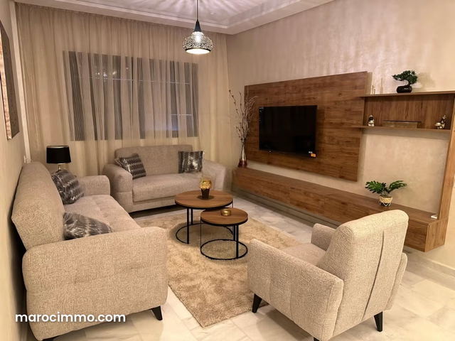 Bel appartement meublé à Val Fleuri, — Tanger