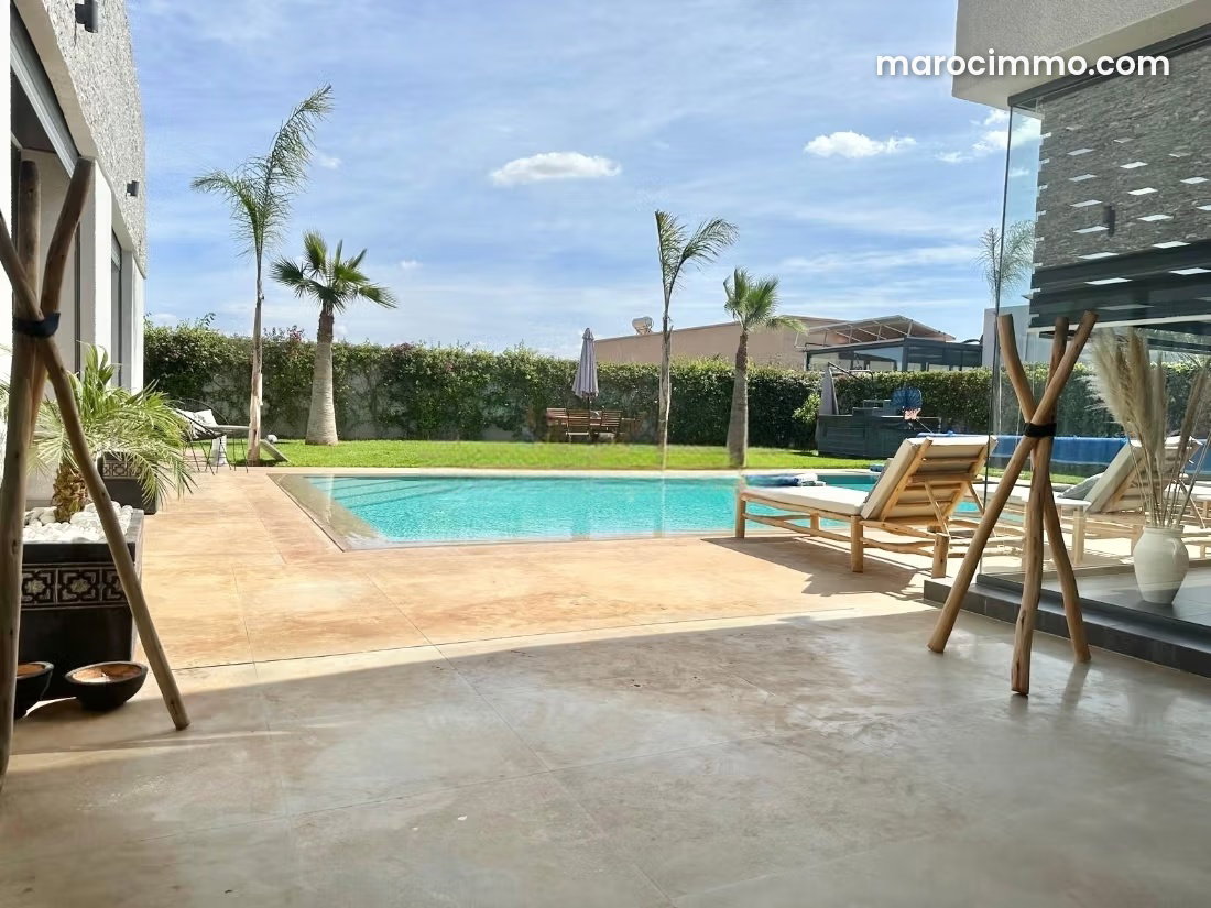 Villa with Mountain Views on the Ouarzazate Road in Marrakech — Marrakesh