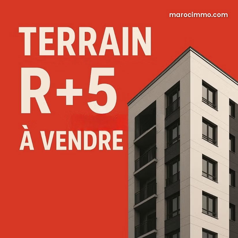 1,394 sqm corner plot for sale in El Manar El Hank, Casablanca — Casablanca