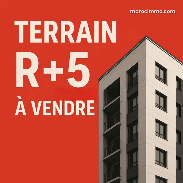 À vendre – superbe terrain en angle – 1394 m² — الدار البيضاء