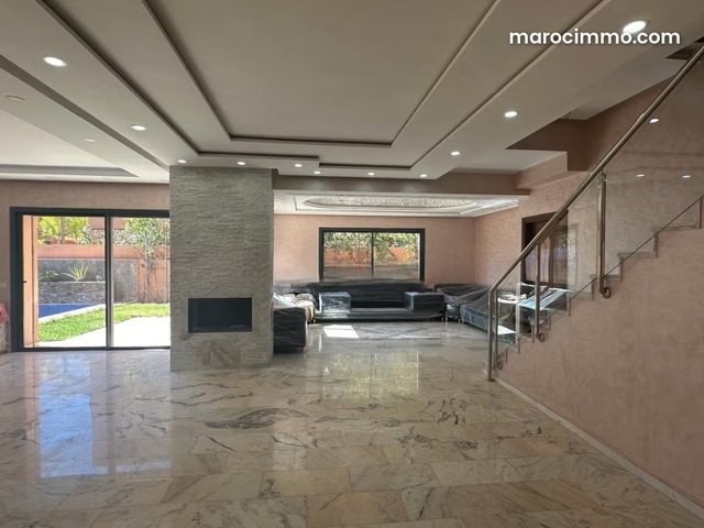Belle villa tte neuve à vendre km. 8 Rte Ourika — 2
