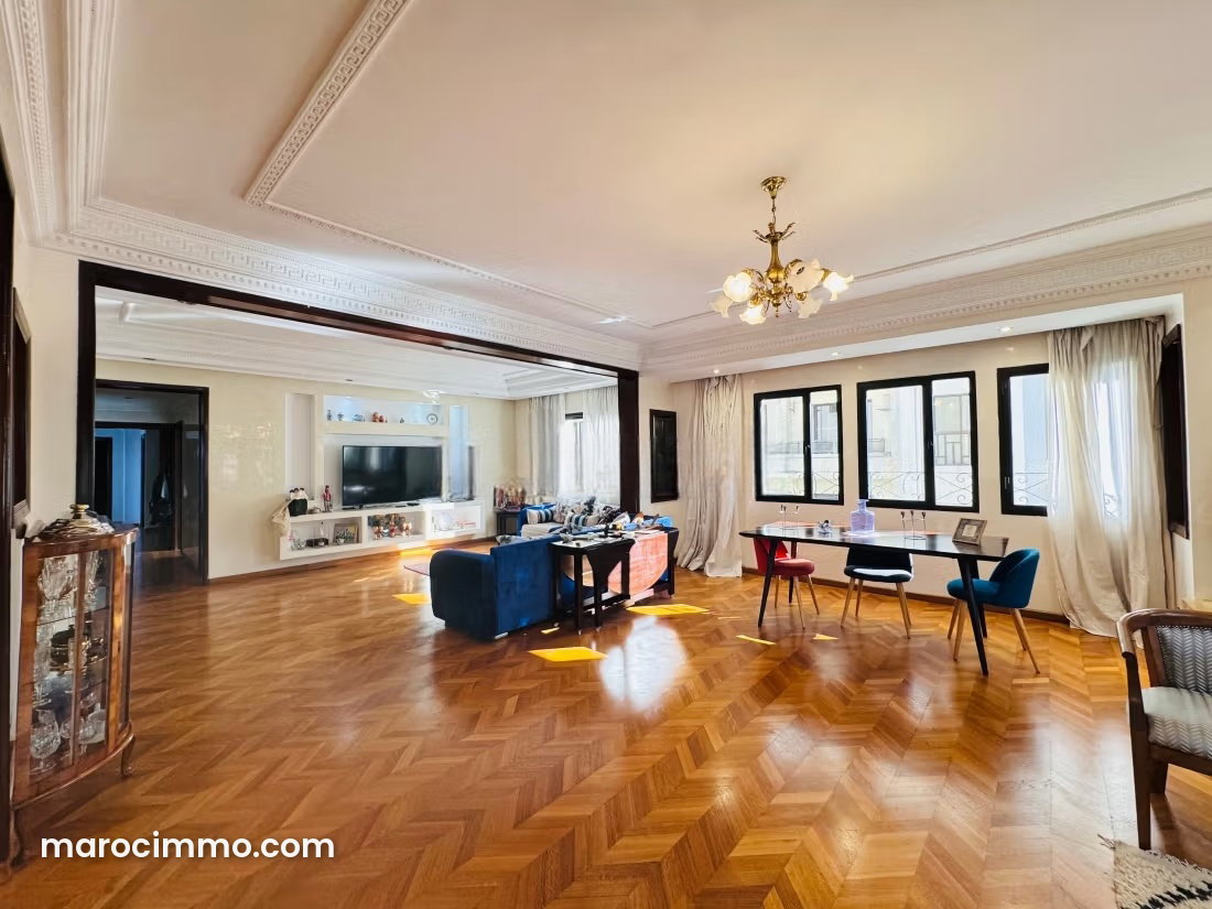 Appartement 206 m², 3 chambres avec terrasse, Gauthier Casablanca — Casablanca
