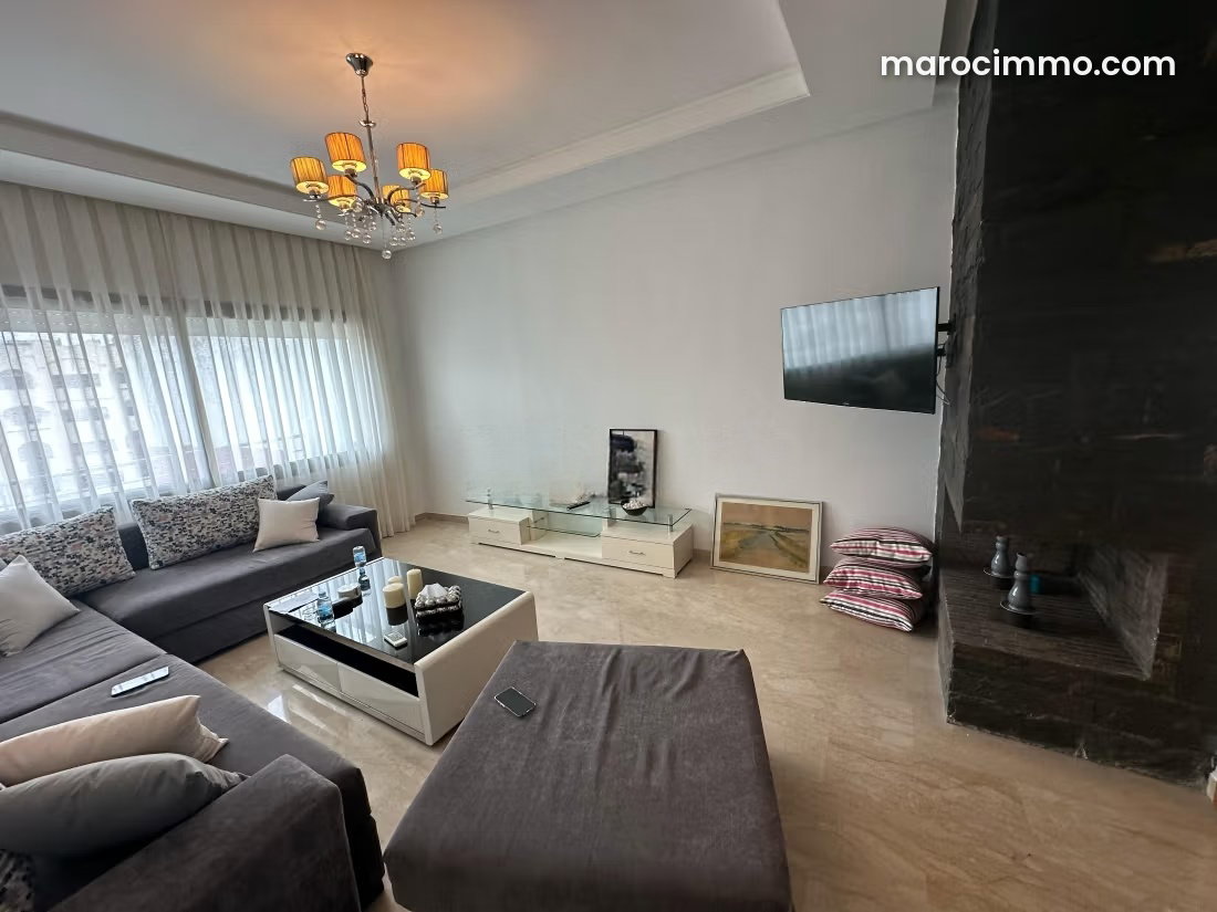 Appartement meublé avec terrasse à louer Maârif Extension Casablanca — Casablanca