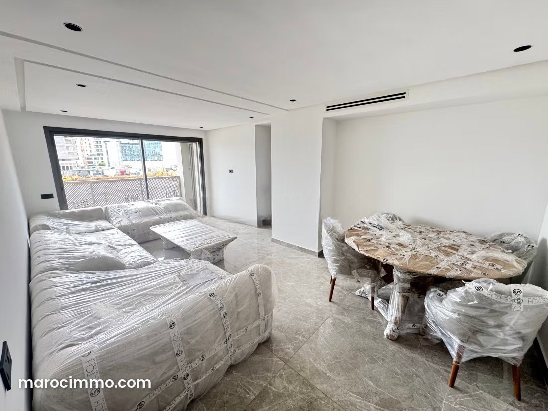 Furnished 2-Bedroom Apartment for Rent, Casablanca Finance City — Casablanca