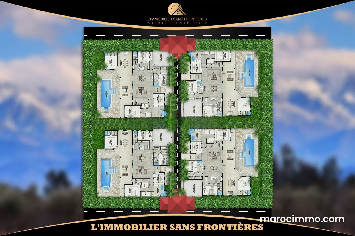 11-Hectare Plot on the Ouarzazate Road, Marrakech – SA2 Zone — Marrakesh