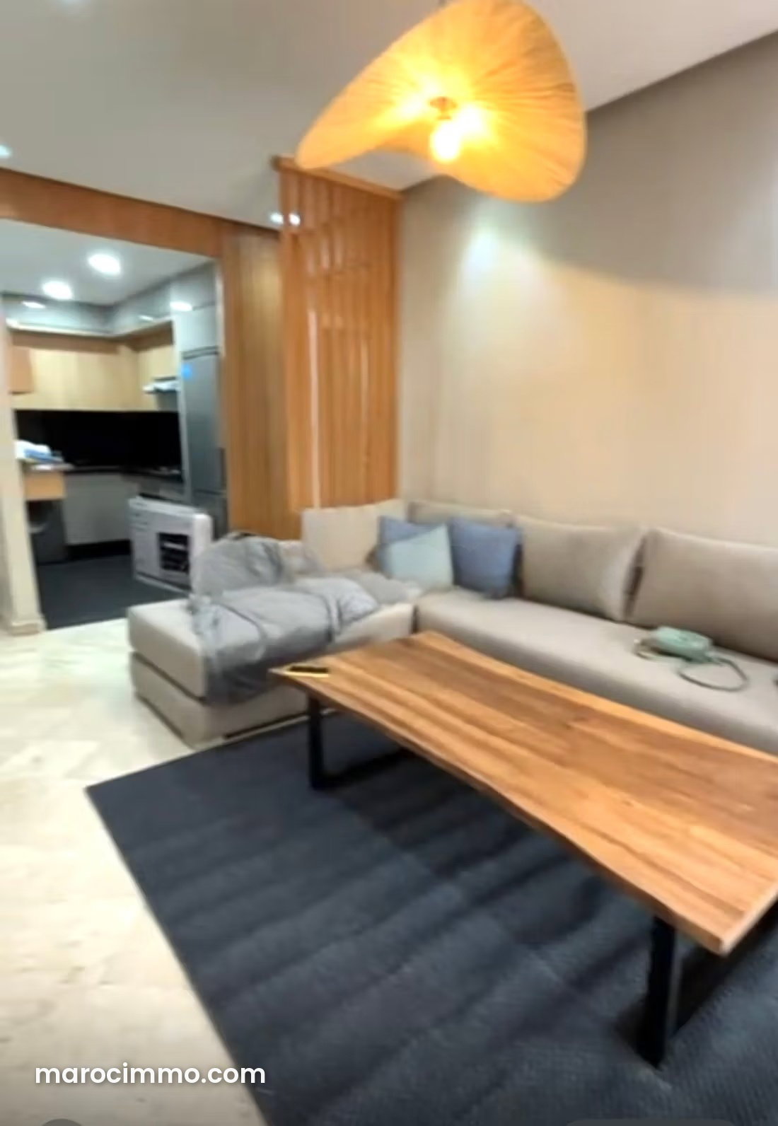 Appartement 90 m² vue mer, Dar Bouazza, résidence avec piscine — Dar Bouazza