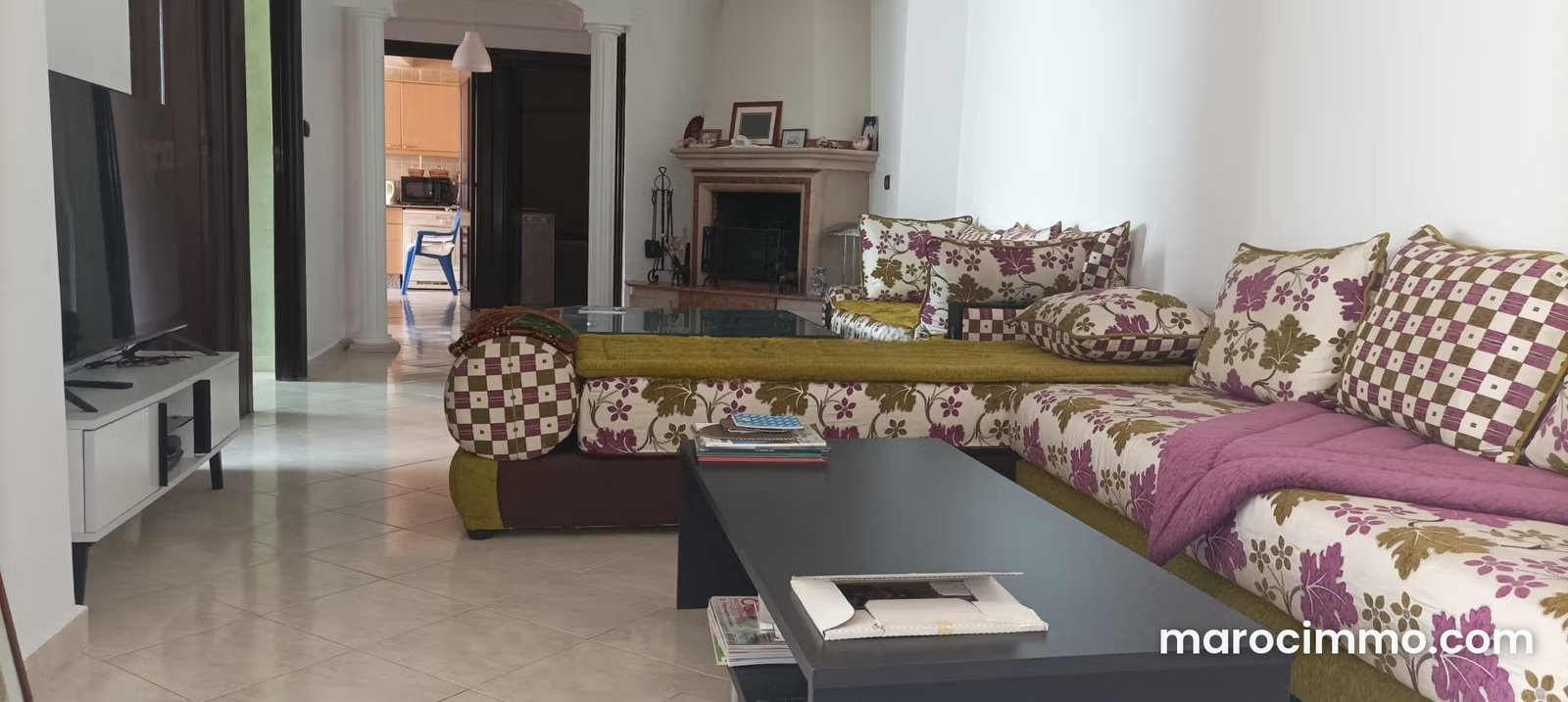 114 sqm Apartment, 3 Bedrooms, Bachkou, Casablanca for Rent — Casablanca
