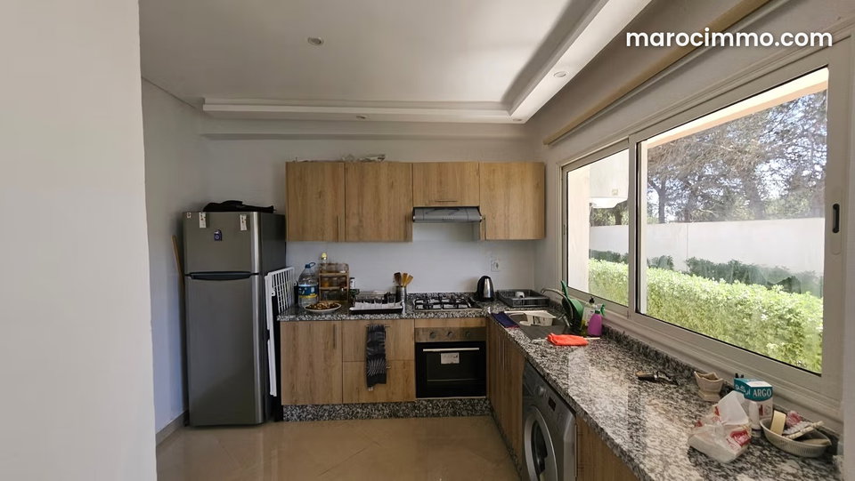 Rez de jardin résidence fermée sidi rahal