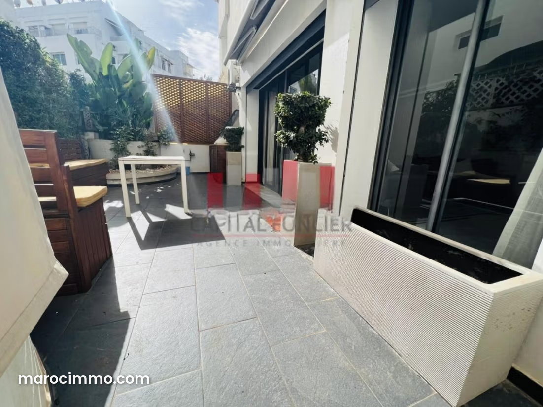 Appartement 80 m² avec terrasse, Racine, Casablanca à vendre — Casablanca
