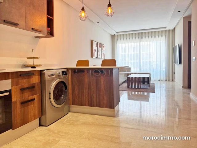 Location magnifique appartement 2chambres meublé moderne avec terrasse à la Ferme Bretone — 2