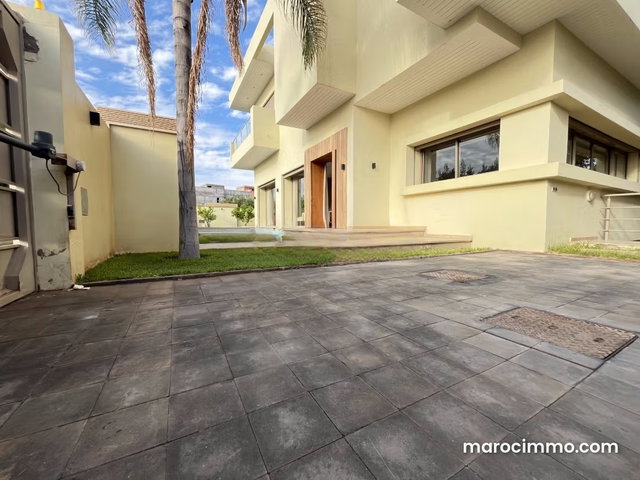 Villa Contemporaine à Vendre – Targa Marrakech, 3 Suites, Piscine, Hammam et Rooftop Vue Atlas — 4