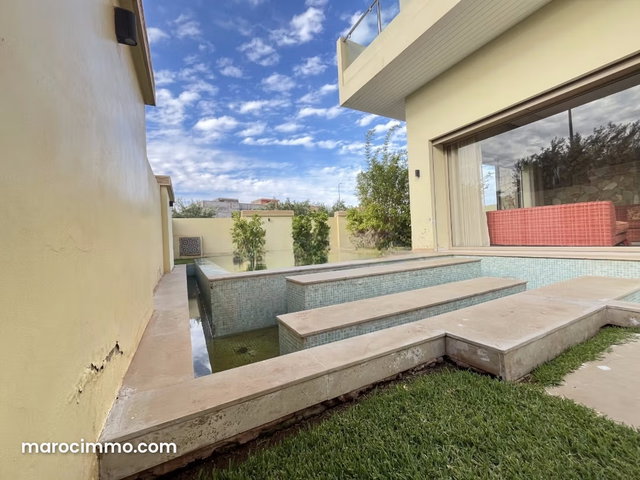Villa Contemporaine à Vendre – Targa Marrakech, 3 Suites, Piscine, Hammam et Rooftop Vue Atlas — 3