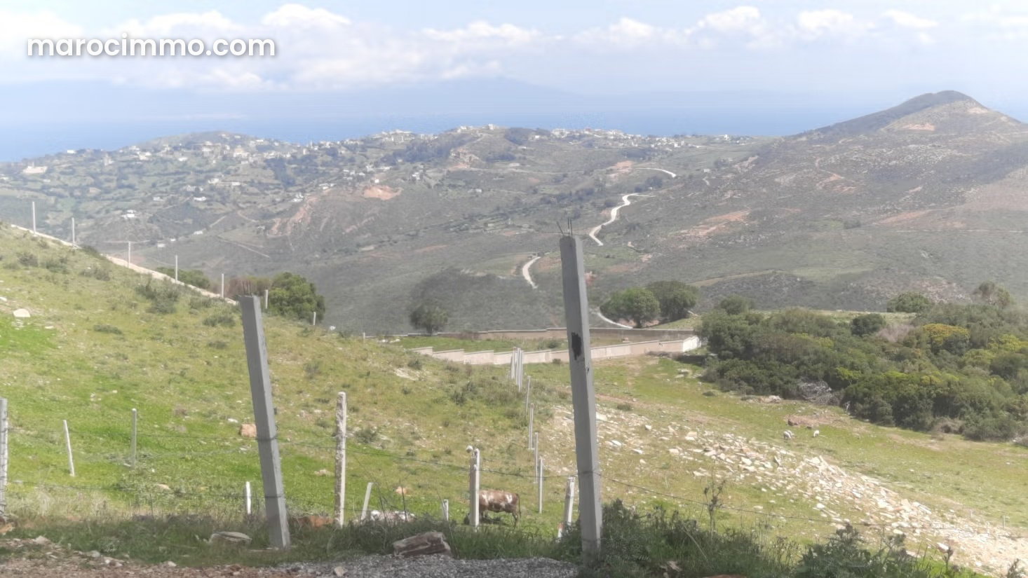 1,000 m² Sea-View Land Plot, Tanja Balia, Tangier — Tangier