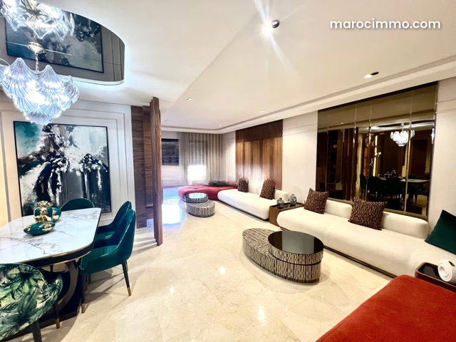 Bel appartement à vendre à Route Casablanca. 3 chambres. Salon Marocain, sécurité — 2